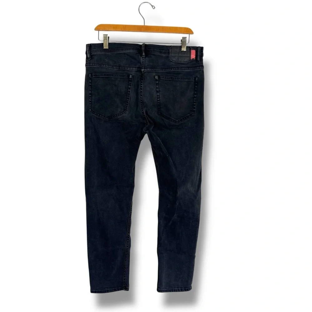 ACNE STUDIOS x BLA KONST Jeans “River Used Black” 30x27 Japanese Denim Cropped